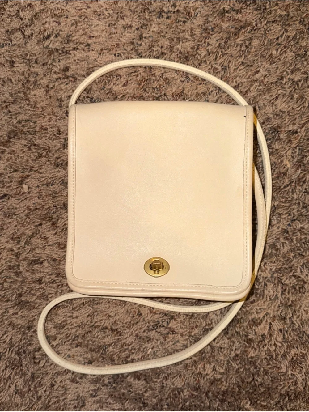 21 Vintage Coach red Leather Crossbody Bag , purse, satchel, tote w/ dust bag